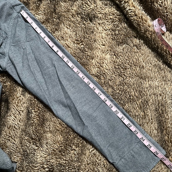 Unworn / NWOT LL Bean Men’s slim fit Chamois Shirt Medium Tall. Gray. - Picture 7 of 7